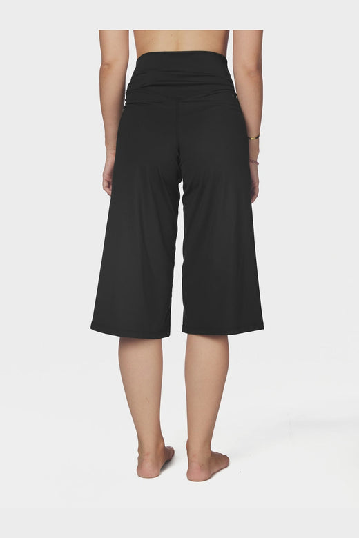 Neo Noir - Lauri Wide Capri Pants 171241 - 100 - Black