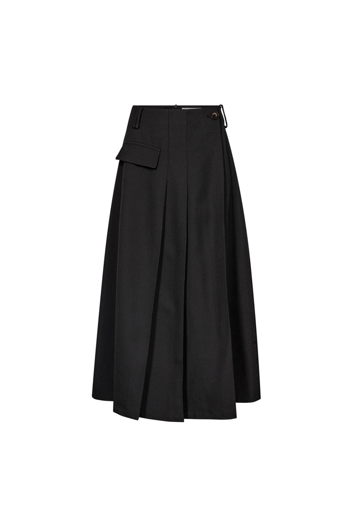 Co´Couture - Lunacc Long Skirt 500512 - 65001 - Black