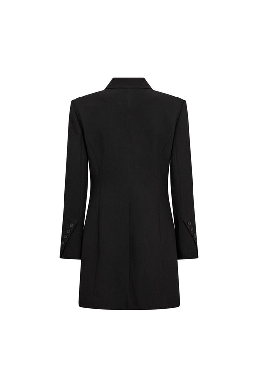 Co´Couture - Volacc Pleat Blazer Dress 500505 - 65001 - Black