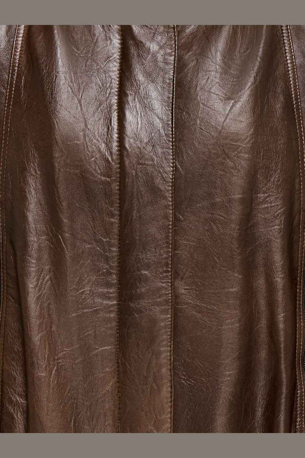 Only - Onlmolly Real Leather Jacket - 5275666 Toffee Washed