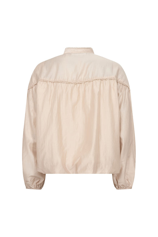 Co´Couture - Melincc Balloon Lace Shirt 500606 - 20011 - Champagne