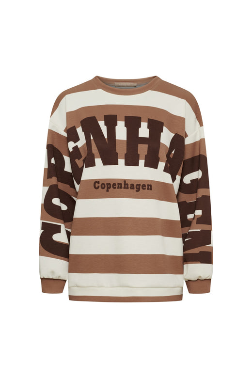 Marta Du Chateau - Mdcnerina Sweatshirt 22659S - Camello/Moro