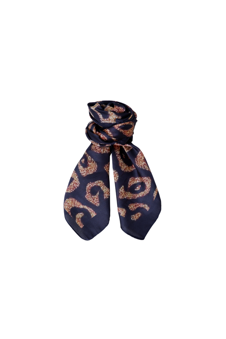 Black Colour - Bcalicia Satin Scarf 3703 - Black