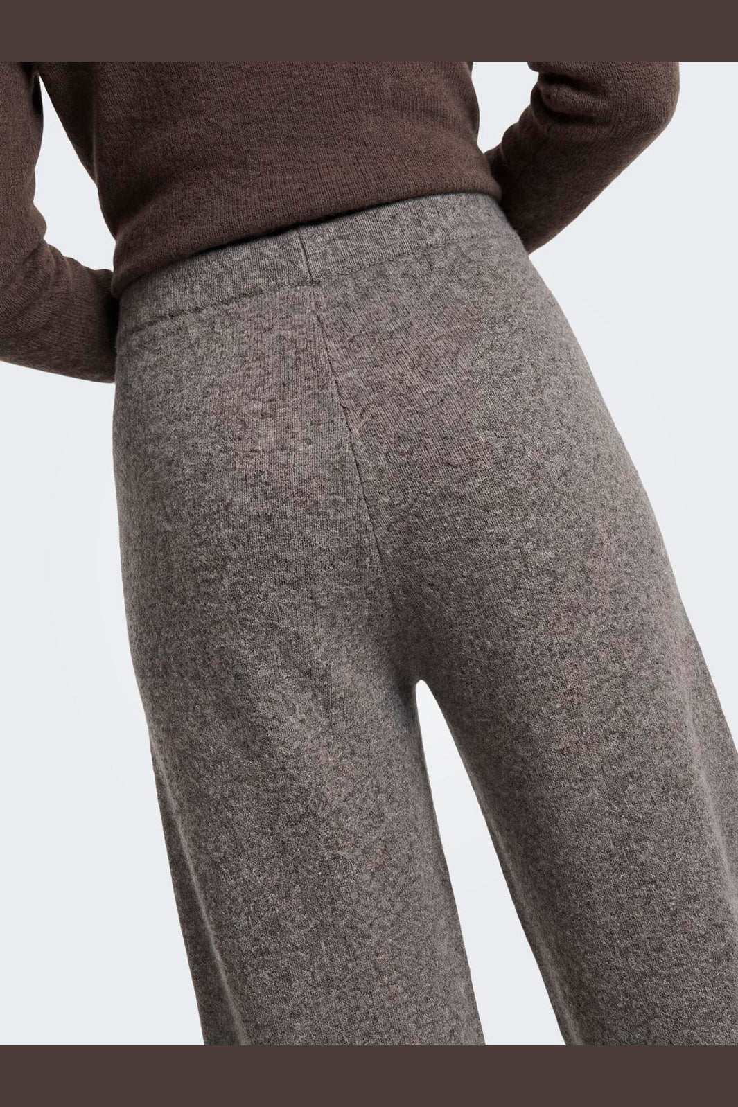 Only - Onlclara Barrol Pant Knt - 5026690 Bracken Melange