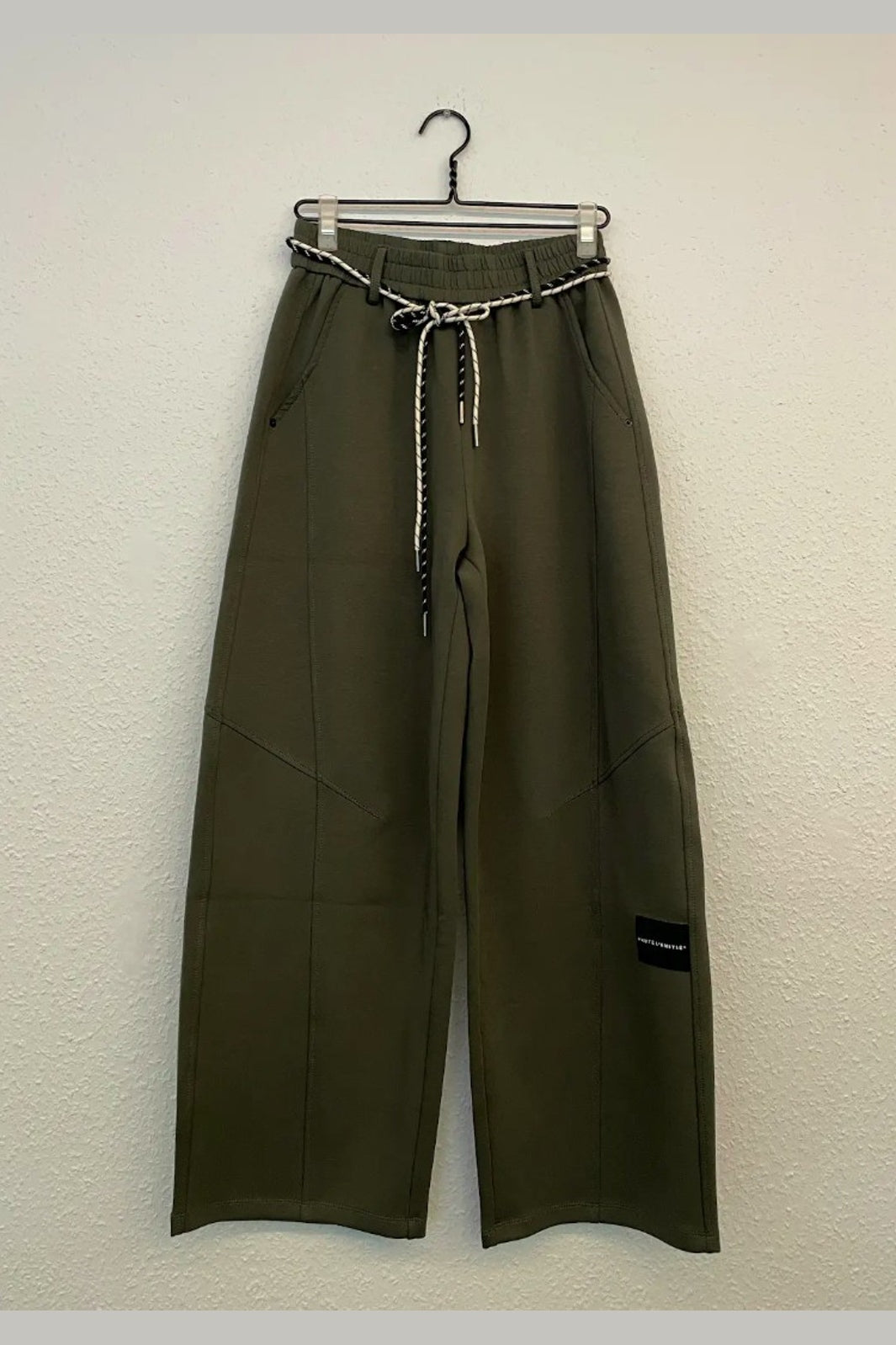 Haute L'Amitié - Maxi Split String Pants HL10922 - Army