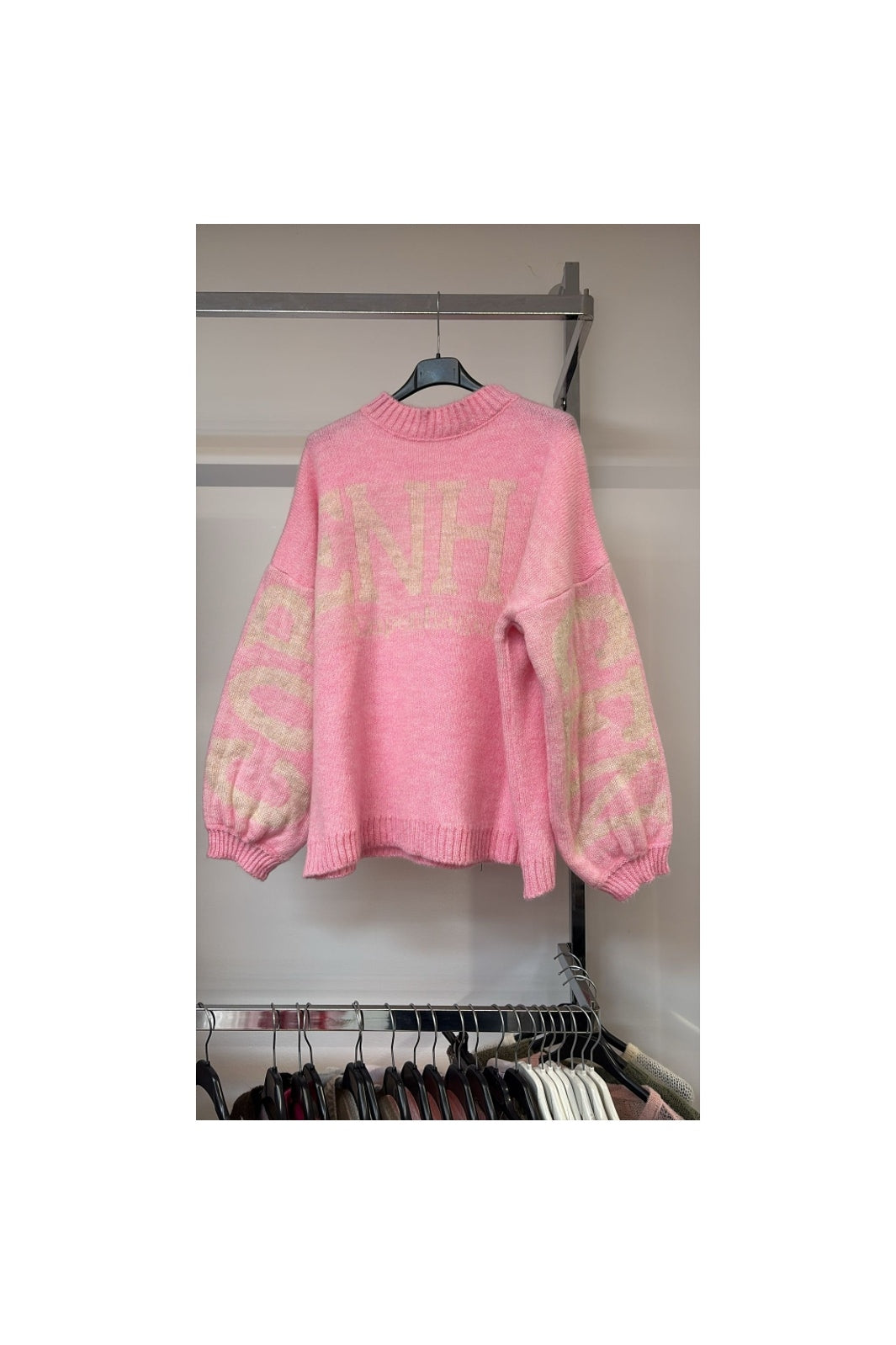 Marta Du Chateau - Mdcaria Knit 8111 - Pink/Beige