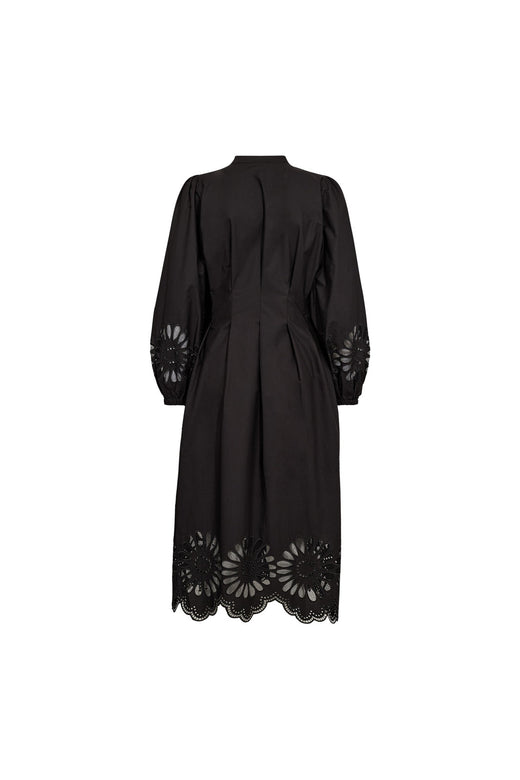Co´Couture - Melisecc Emb. Dress 500334 - 65001 - Black