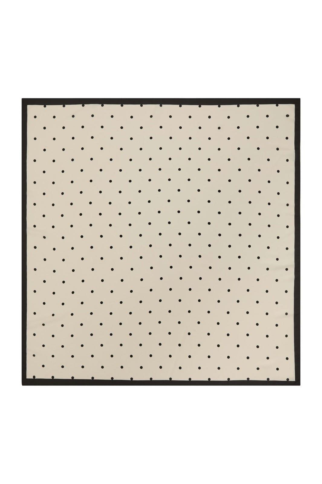 Neo Noir - Tamma Big Dot Scarf 167851 - 121 - Off White