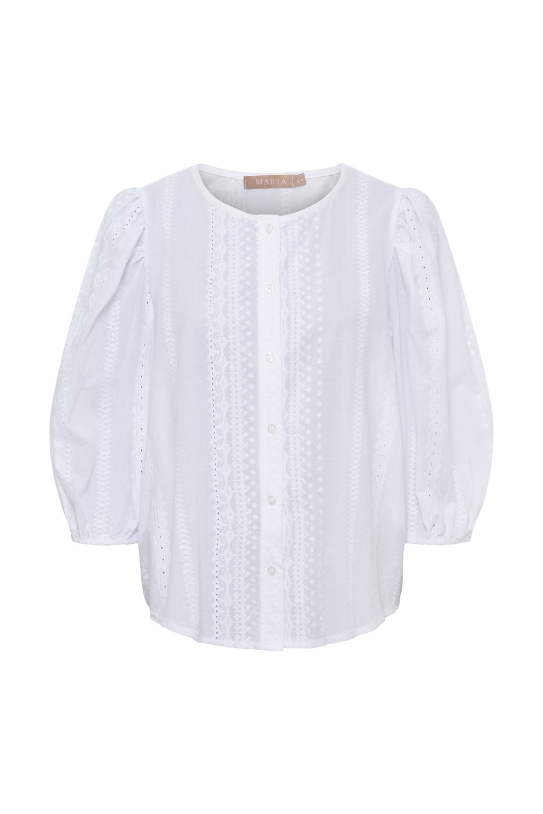 Marta Du Chateau - Mdcvalessia Blouse 58136M - White