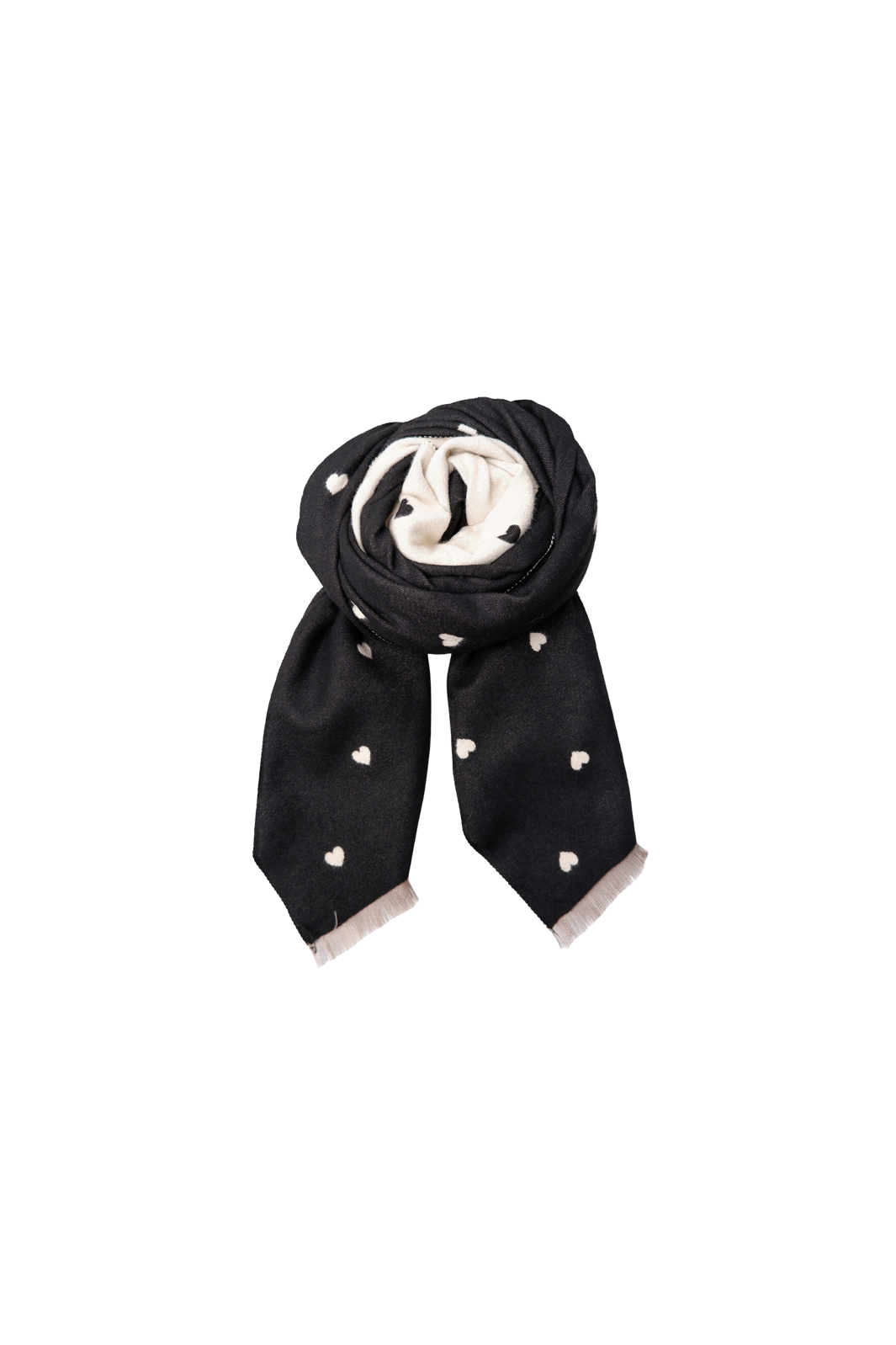 Black Colour - Bccathy Winter Scarf 208427 - Black/Beige