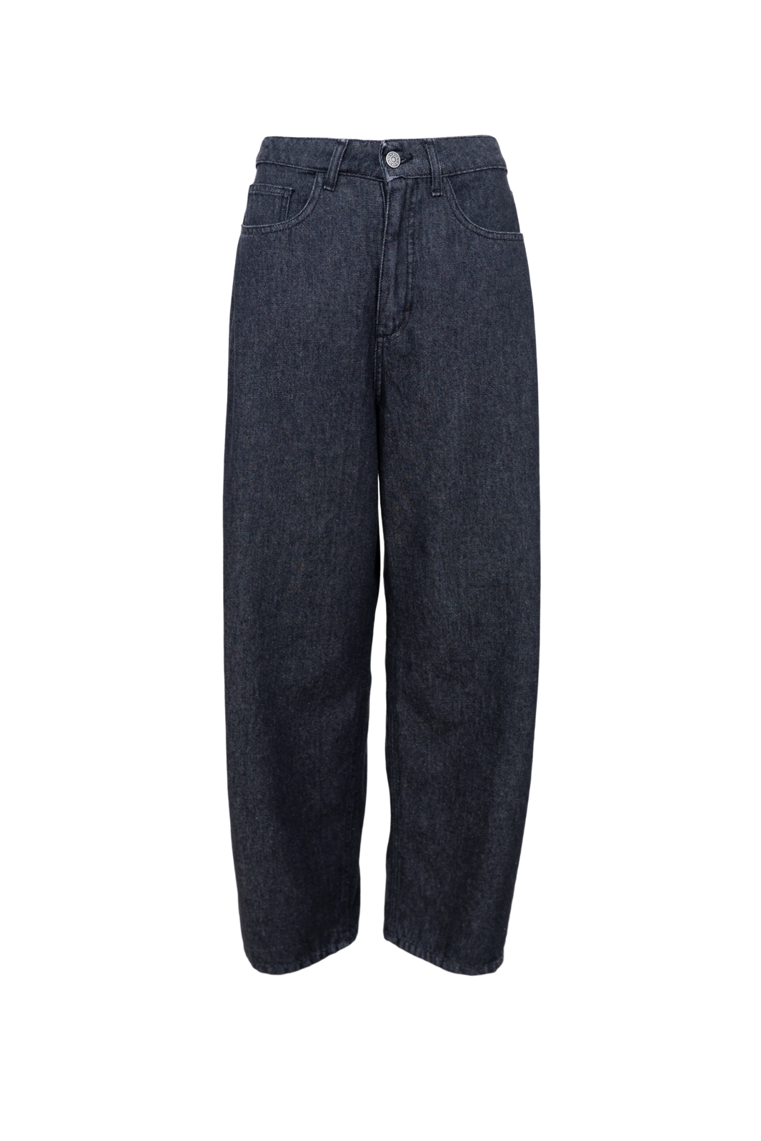 Black Colour - Bcsia Baggy Barrel Pant 41247 - Black Denim