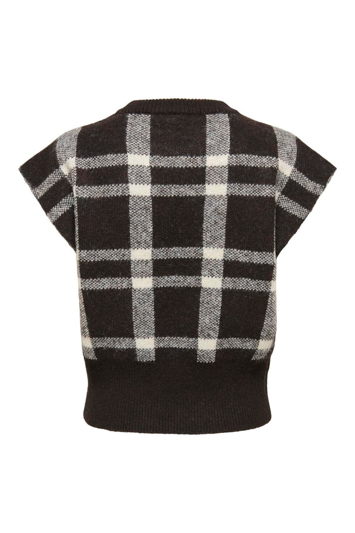 Only - Onlcarla Sl Jq O-Neck Knt - 5152105 Coffee Bean Birch