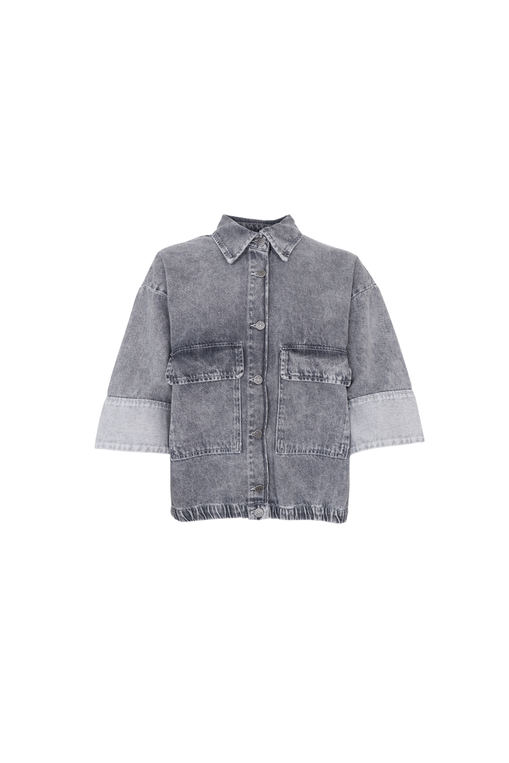 Black Colour - Bcizzy Jacket 41163 - Grey