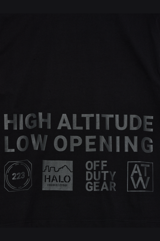 Halo - Graphic Boxy T-Shirt 230418 - 2396 - Black/Raven