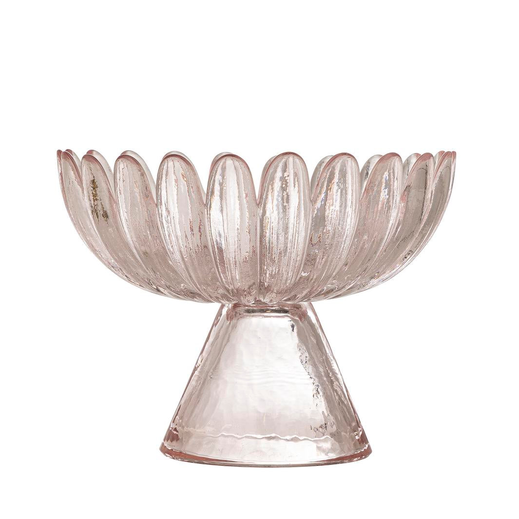 Bloomingville - Nalu Opsats, Rosa, Glas 82068719 - Rose