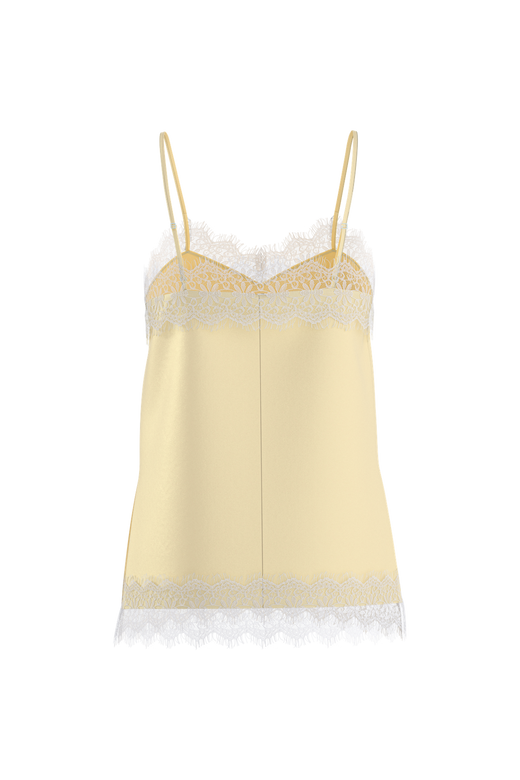 Hypedrop - Hdkimora Lace Strap Top 32000848 - 5191857 - Anise Flower