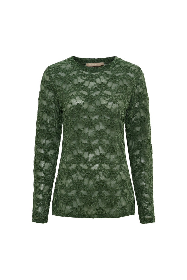 Marta Du Chateau - Mdcprimula Ls Tee 8941 - Military