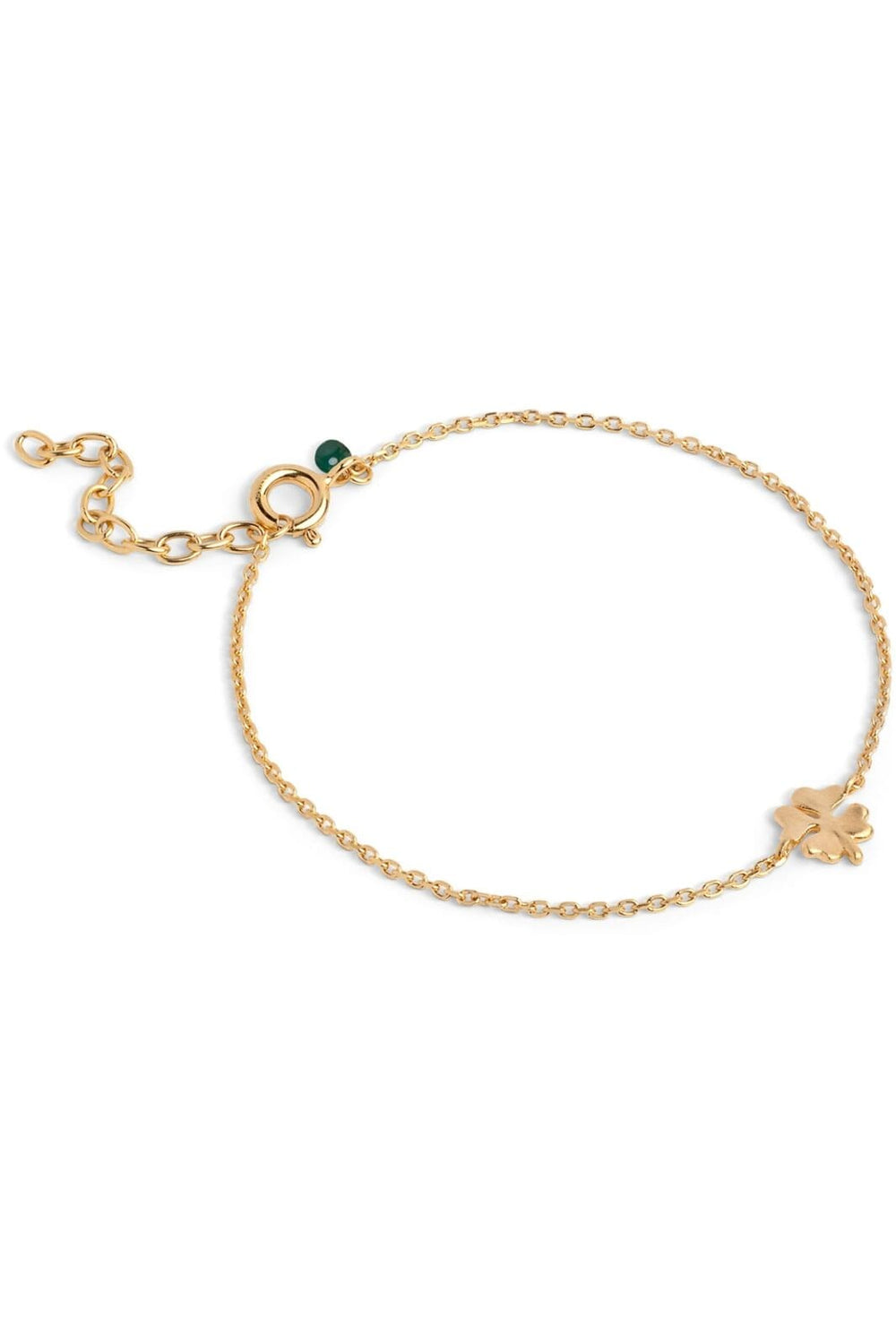 Enamel Copenhagen - Bracelet, Four-Leaf Clover B148GM - 925S/Gp/M