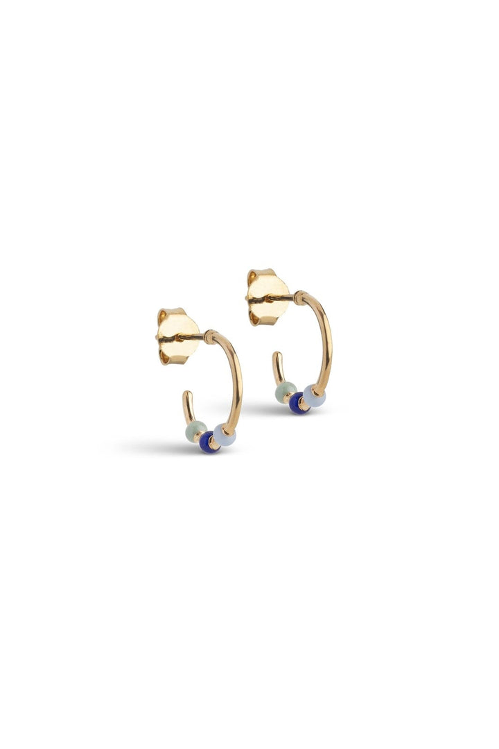 Enamel Copenhagen - Hoops, Lola Small E495GB - Earthtone