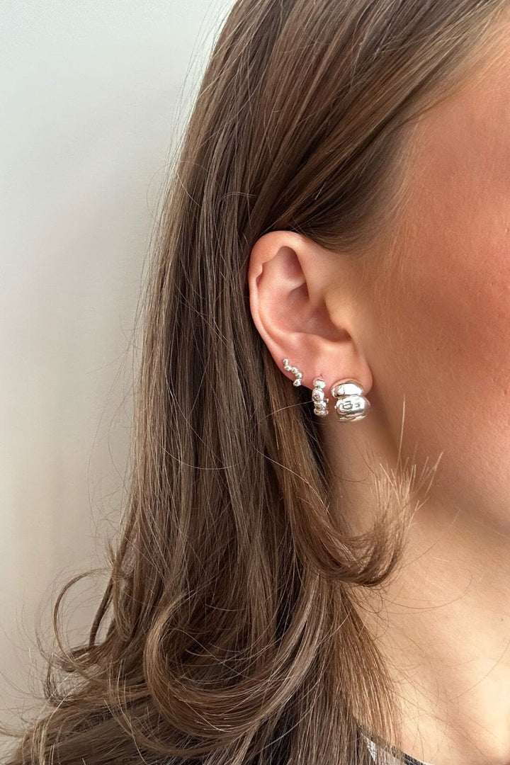 Enamel Copenhagen - Hoops, Nara E472S - 925S Øreringe 