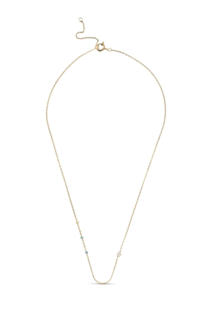 Enamel Copenhagen - Necklace, Lola Simple N150G - Citrus Sky