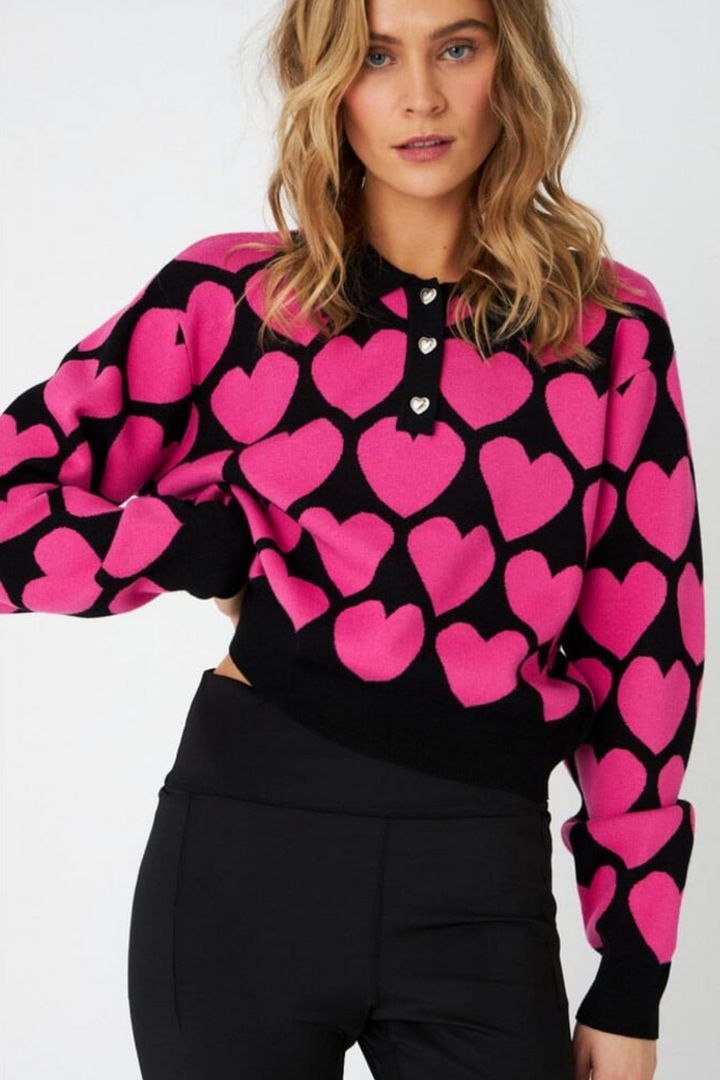 Cras - Lovemy Pullover C504 - 4015 - 4015 Pink