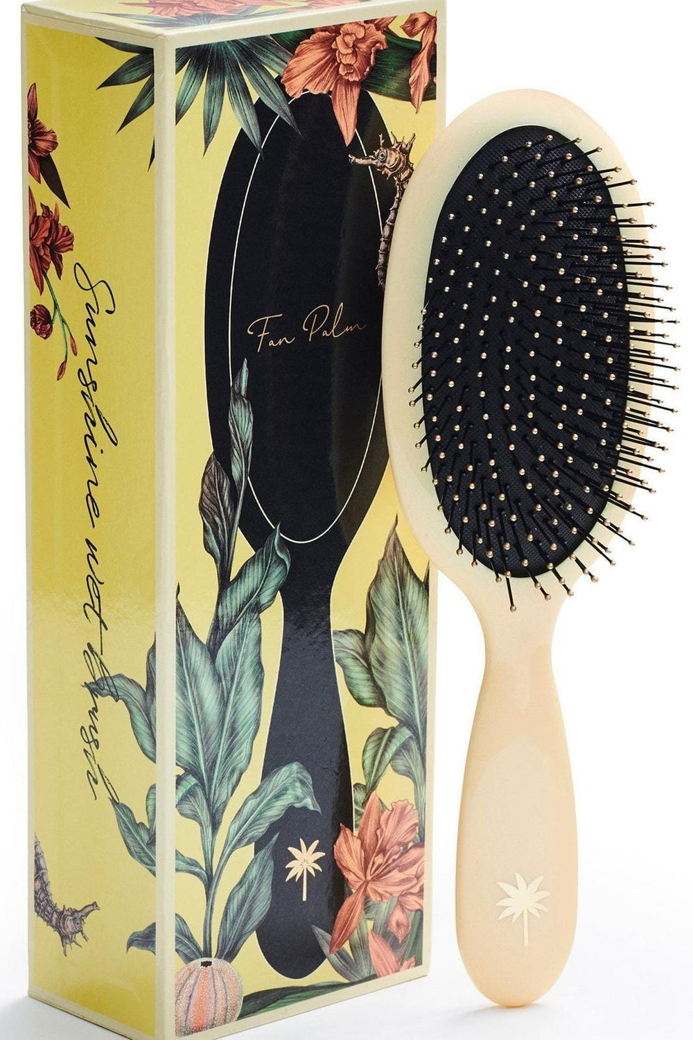 Fan Palm - Wet Brush Medium - Sunshine Hårbørster 