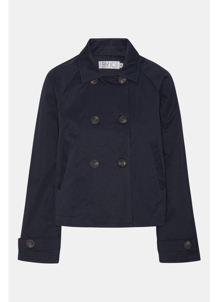 Forudbestilling - BYIC - Lunaic Trenchcoat - navy Navy Jakker 
