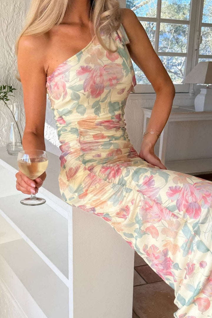 BYIC - Novaic Mesh Dress A23799 - Pastel Garden