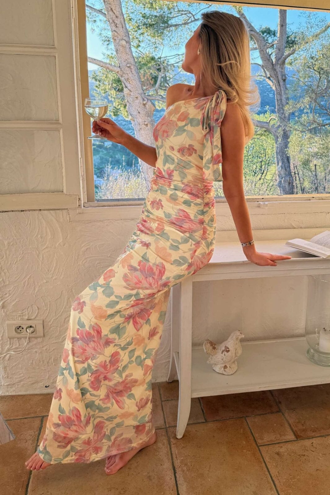 BYIC - Novaic Mesh Dress A23799 - Pastel Garden