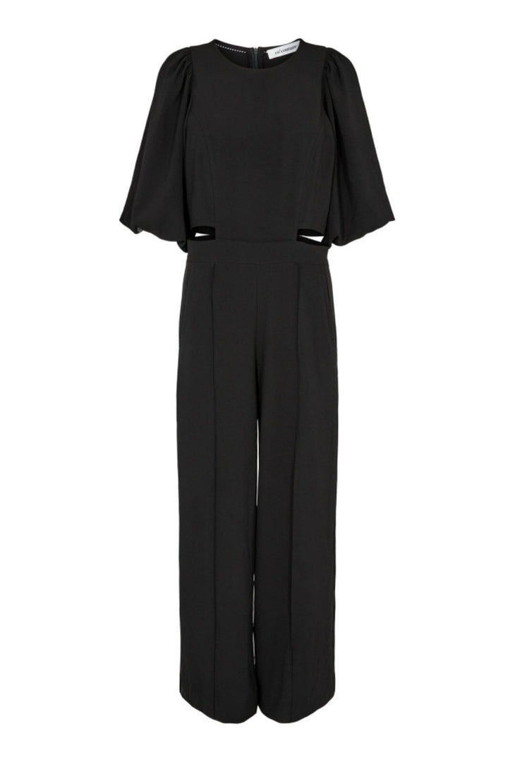 Forudbestilling - Co´couture - Alexa Cut Out Jumpsuit - Black (December) Buksedragter 
