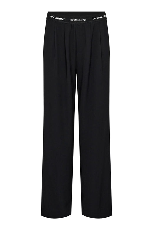 Forudbestilling - Co´couture - Aminacc Logo Pant - 96 Black Bukser 