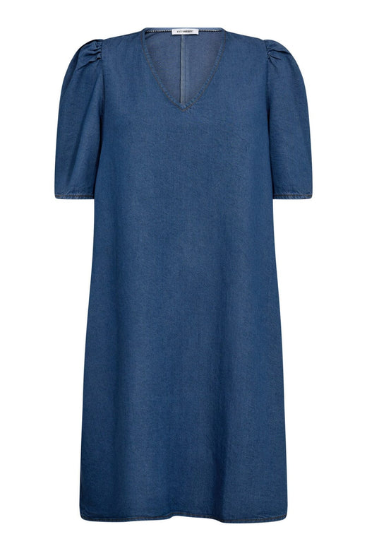 Co´Couture - Denimcc V-Dress 36552 - 552 - Denim Blue