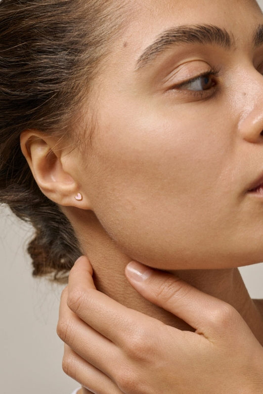 Enamel Copenhagen - Studs, Amore E415G - Pink