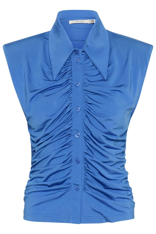 Gestuz - Gztaila Sl Shirt 10910126 - 184043 - Palace Blue