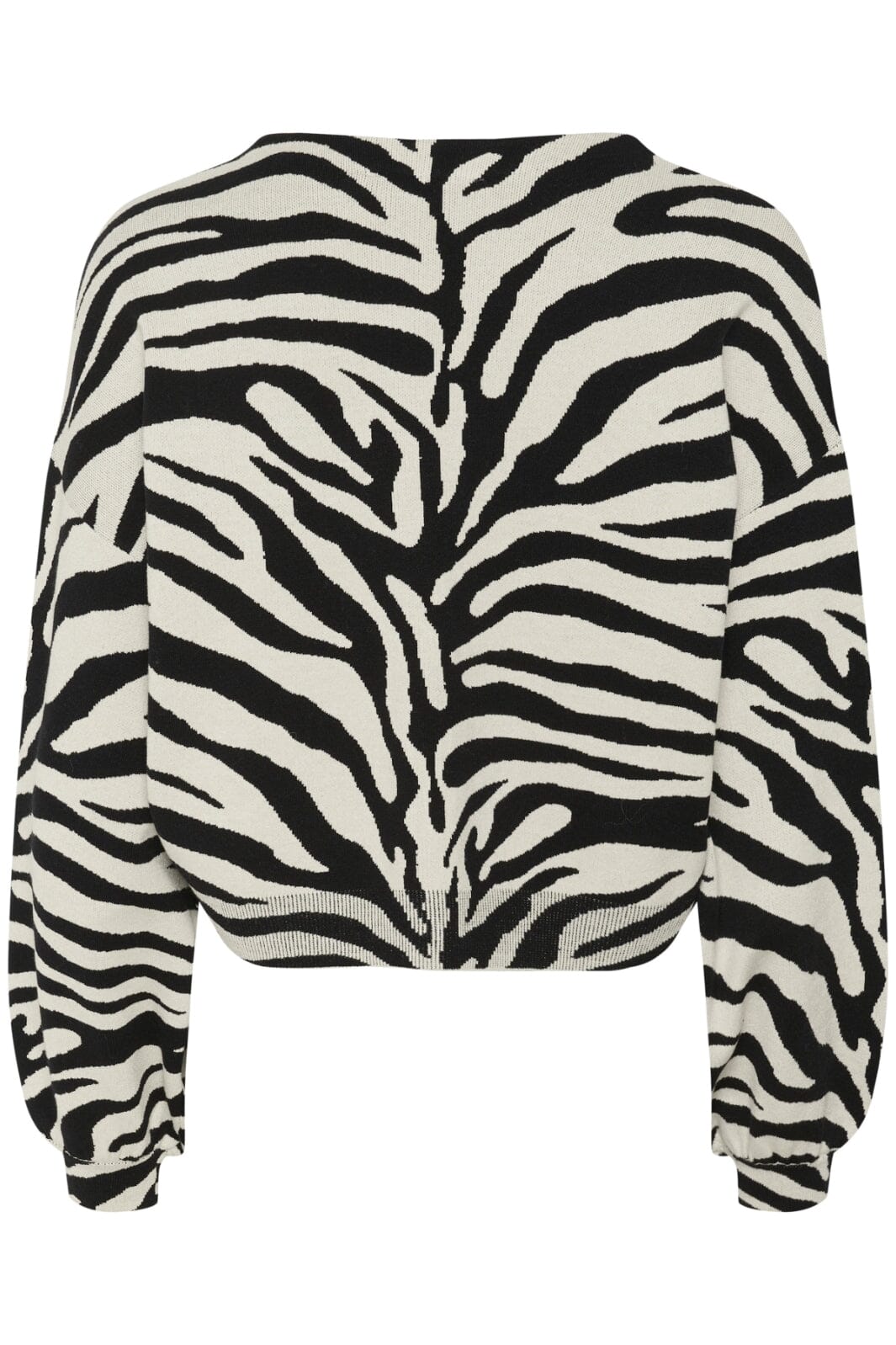 Gestuz - Gzzebba Cardigan 10910341 - 107873 - Black/Birch Tiger