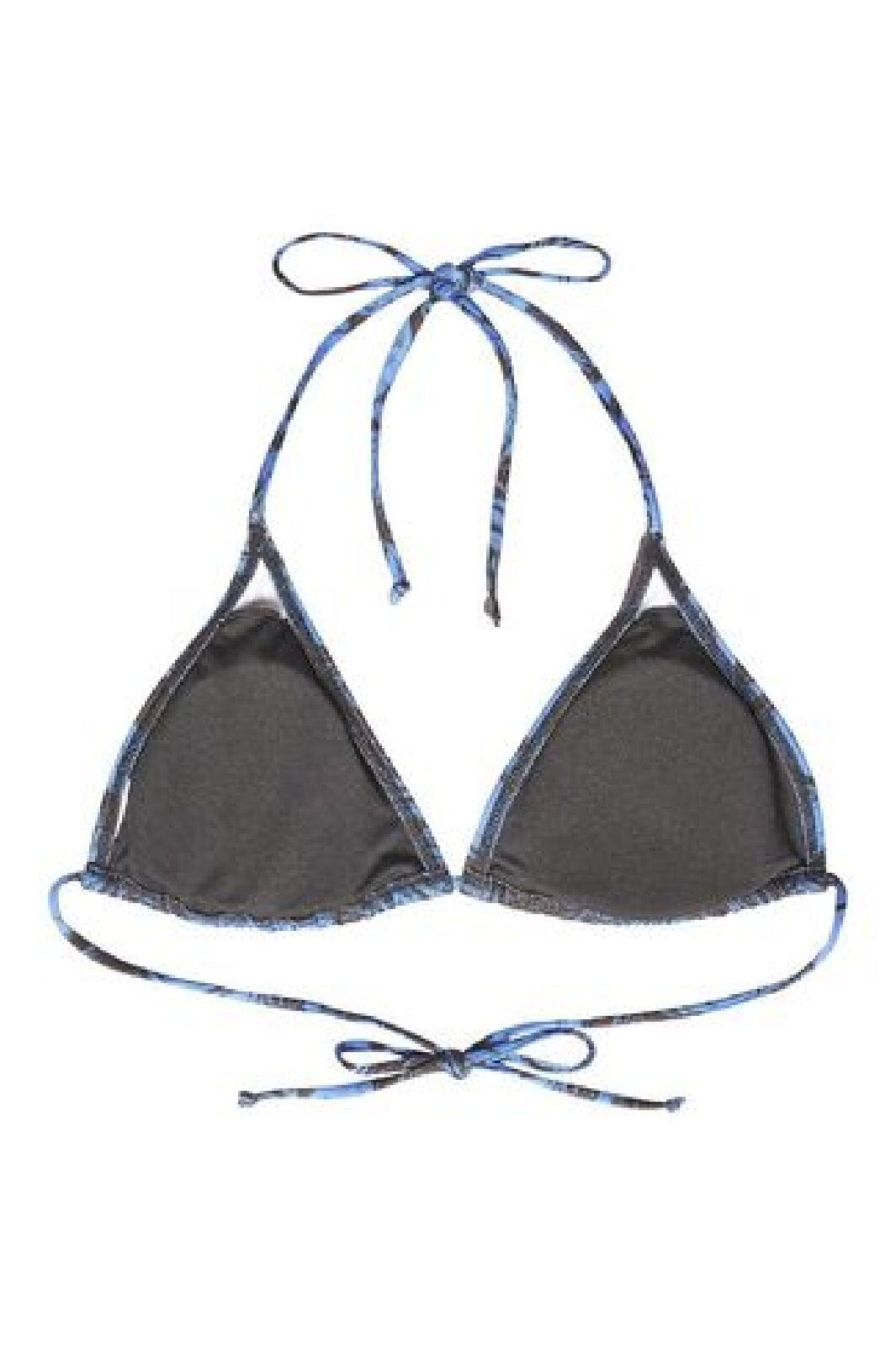 Gestuz - Pilgz Bikini Top 10904380 - 103475 - Blue Ocean