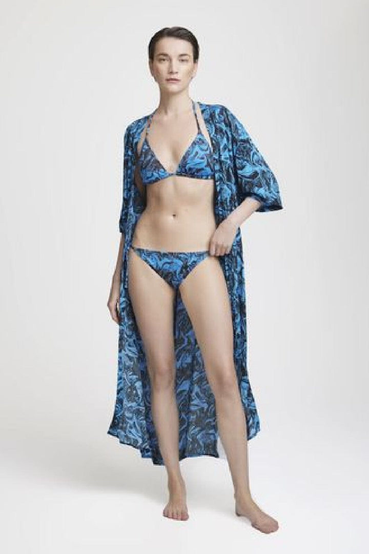Gestuz - Pilgz Bikini Top 10904380 - 103475 - Blue Ocean