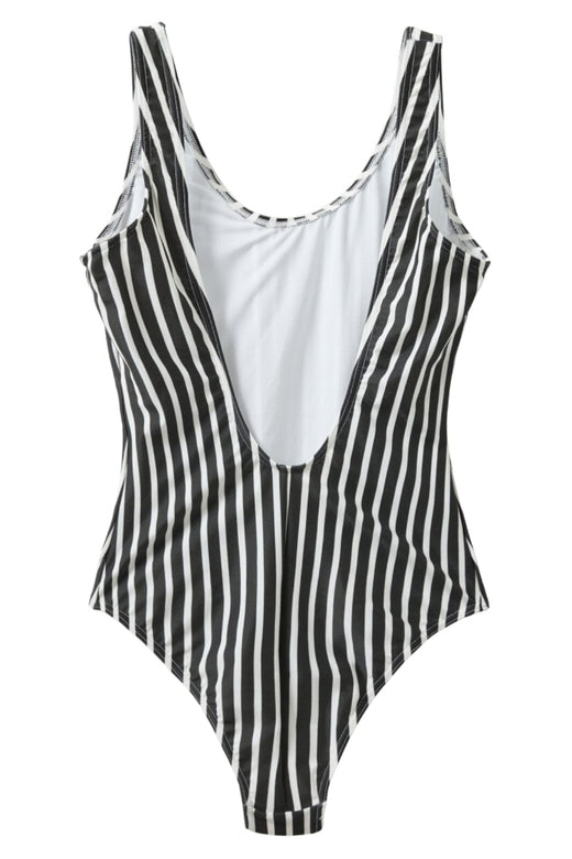 H2O - Stripe Swim Suit 101014 - 3500 - Black