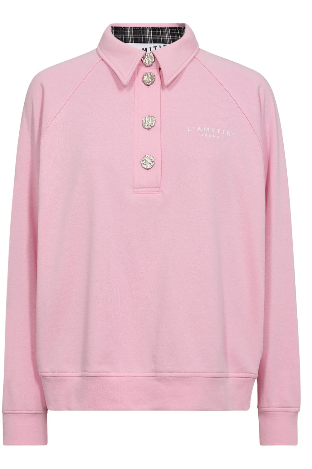 Haute L'Amitié - Polo Logo Sweat HL10034 - Candyfloss