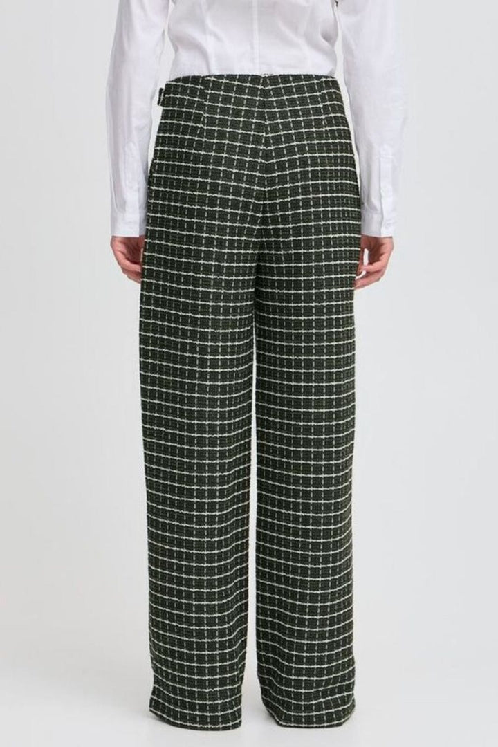 Ichi - Ihkate Cloule Pa 20124272 - 900000705 - Rifle Green Check