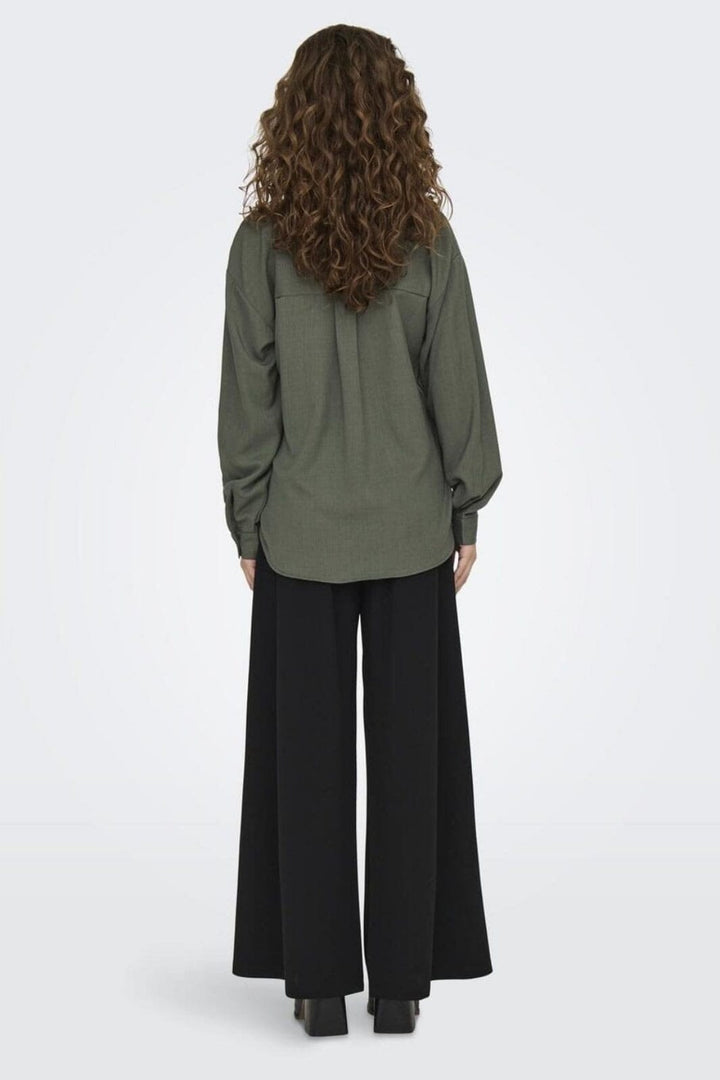 Forudbestilling - JDY - Jdynina L/S Shirt - 4765591 Kambaba Melange