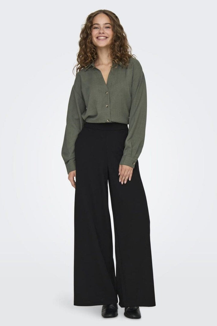 Forudbestilling - JDY - Jdynina L/S Shirt - 4765591 Kambaba Melange