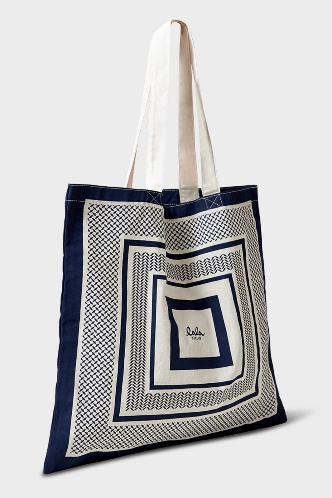 Lala Berlin - Tote Maja 10010374 - Heritage Stripe Navy