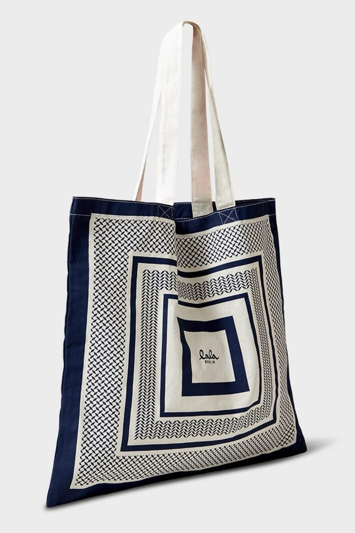Lala Berlin - Tote Maja 10010374 - Heritage Stripe Navy