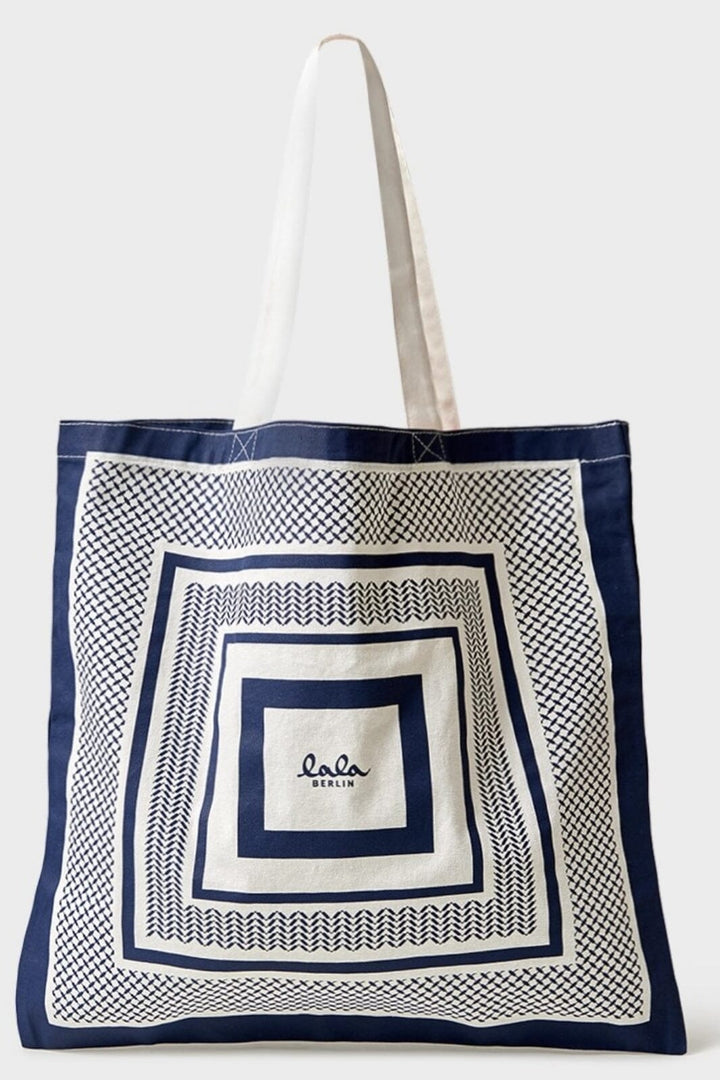 Lala Berlin - Tote Maja 10010374 - Heritage Stripe Navy