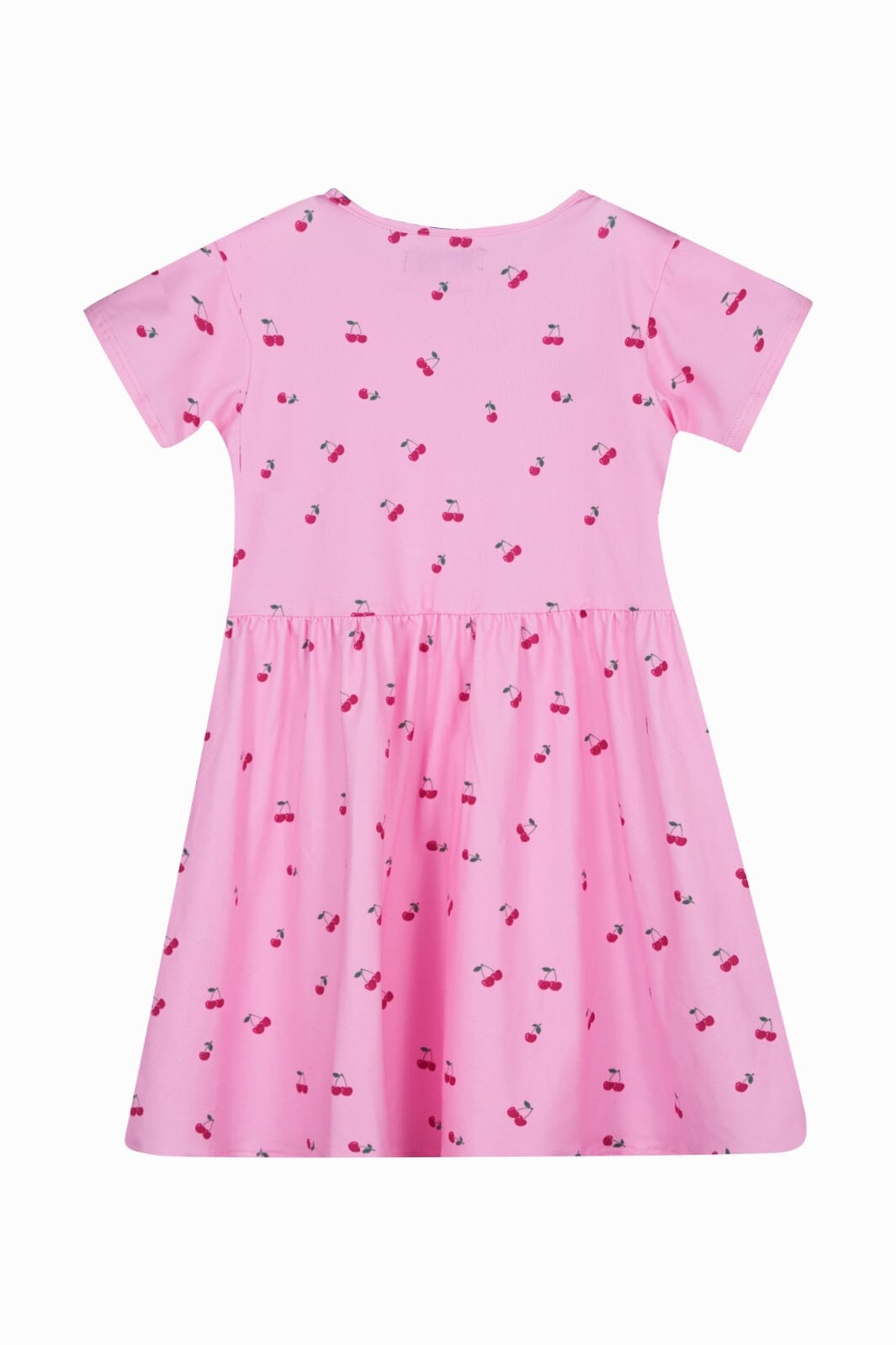 Forudbestilling - Liberte Ami - Alma-Ss-Babydoll-Dress (Kids) - Pink Cherry Kjoler 