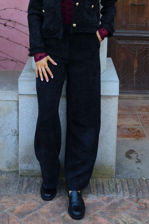 Forudbestilling - Liberte - Coco Wide Pants 22245 - Black