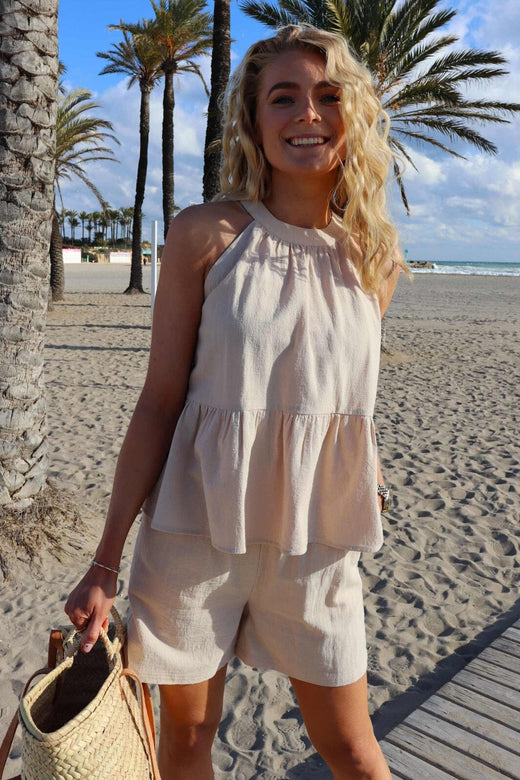 Liberte - Stina-Shorts 22234 - Nature