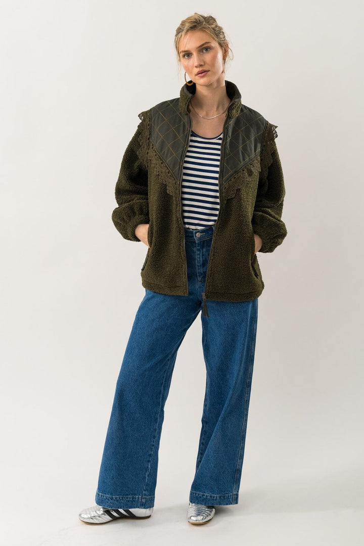 Lollys Laundry - Falll Jacket Ls90019-6013 - 42 Dark Green